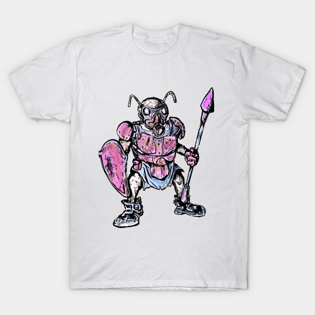 Mutant with color armor version 2 T-Shirt by emalandia